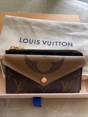 Louis Vuitton Porte Cartes Recto Verso Coin Case Card Case